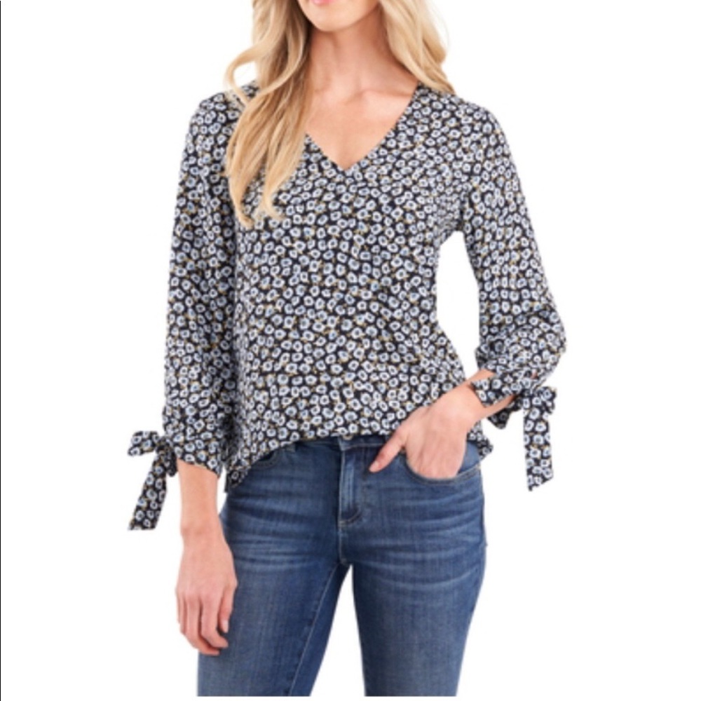 Madewell 🖤 Blouse Floral Button Up Black White M NWT, L NWOT